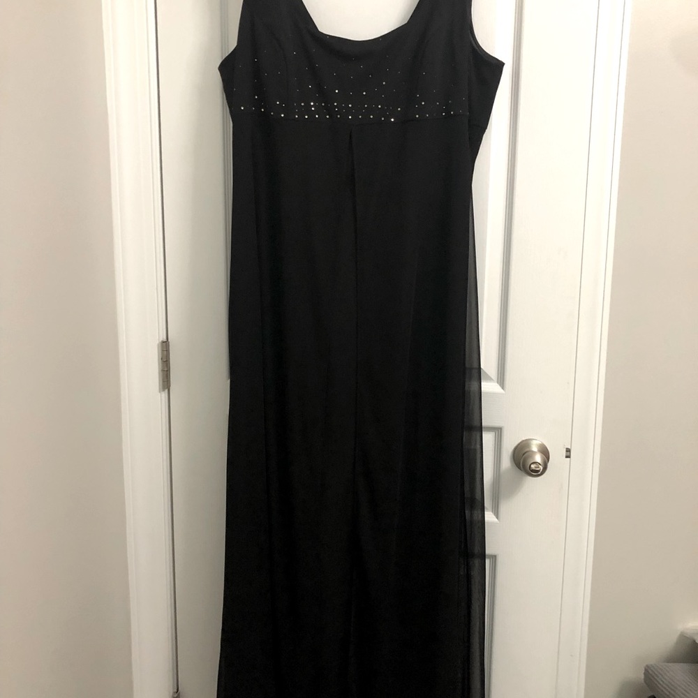 Floor length gown
